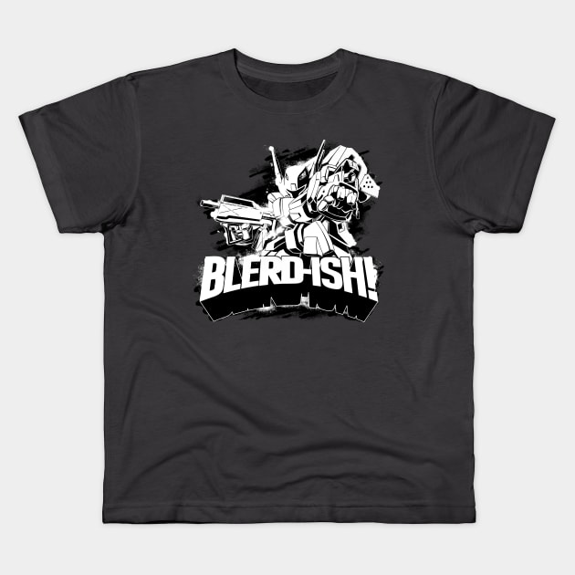 Blerd-ish Mech Kids T-Shirt by Blerd.ish